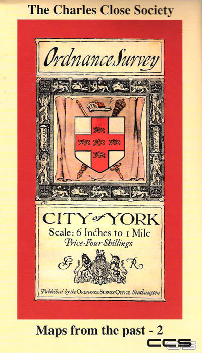Maps from the Past #2, City of York, 6 inches to 1 mile, Ordnance Survey, 1920.